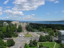 Vue de mon bureau